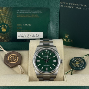 OYSTER PERPETUAL 41 MM VERDE