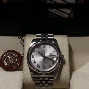 DATE JUST 36 MM MAI LUCIDATO