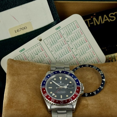 GMT MASTER 1 GHIERA PEPSI